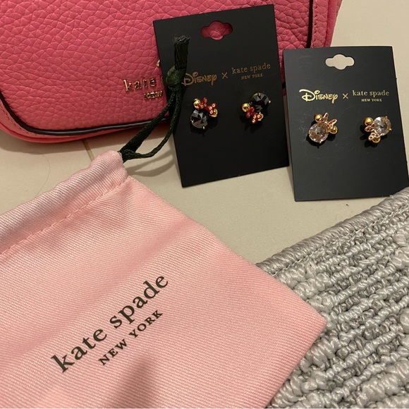 Brandnew Authentic Mickey x kate spade earrings - Picture 1 of 2